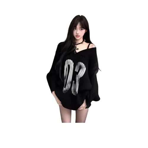 DEDY Черный Женский Трикотаж