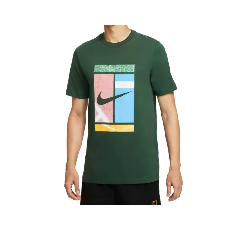 nike Dri Fit Pine Green Мужская T-рубашка