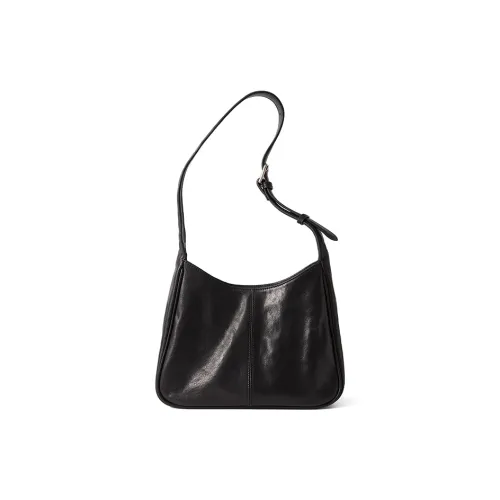 COCOEVA Сумка через плечо из коровьей кожи женская черная