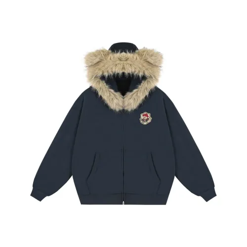 AFGGD Темно-синий женский пуховик