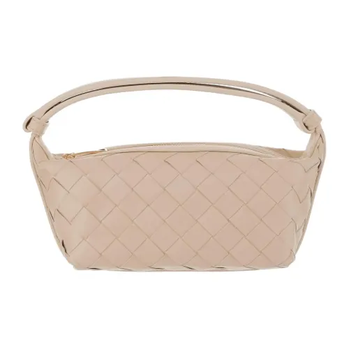 Bottega Veneta Телячья кожа Сумка Женская Бежевая