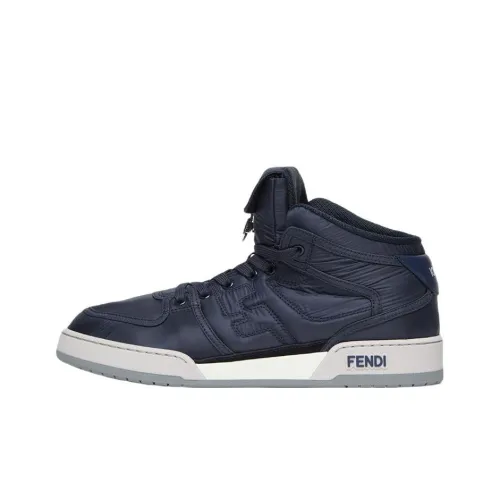 FENDI Match Low Топ Стильные Скейтбординги Мужской Синий