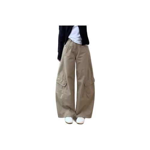 UPXIW Хаки Женские Карго Брюки