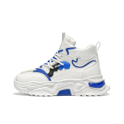 MIIOW Высокие Топы Толстая Подошва Мужские Кроссовки