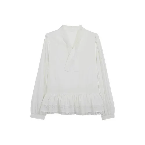 DANCANG Белые Женские Рубашки