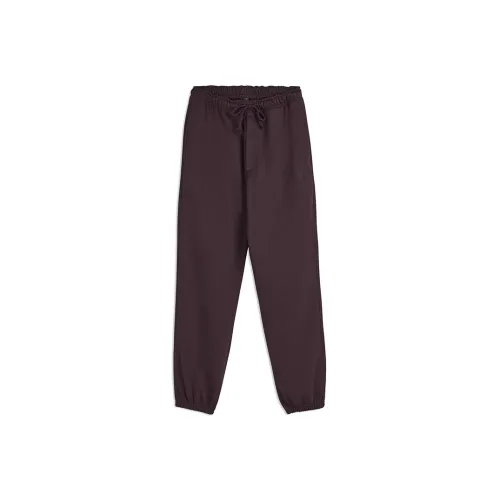 Y 3 Темно-бордовый цвет Мужские Повседневные Брюки