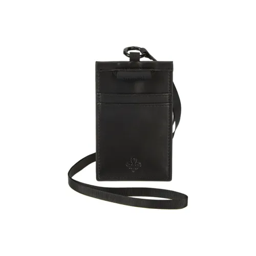 Палладий ПУ (полиуретан) Картхолдер Унисекс Свинцово-черный