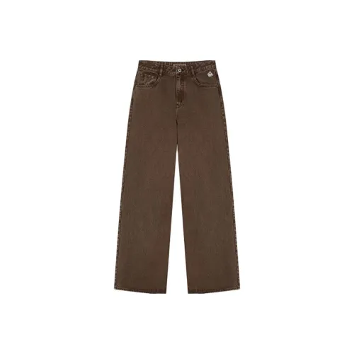 Teenie Weenie Коричневый Женские Джинсы
