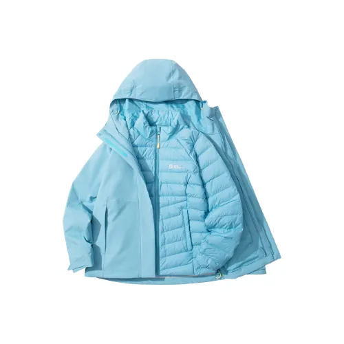 Jack Wolfskin Водонепроницаемый Термический Ветрозащитный Дышащий Устойчивый к истиранию Легкий Ветровка Женские