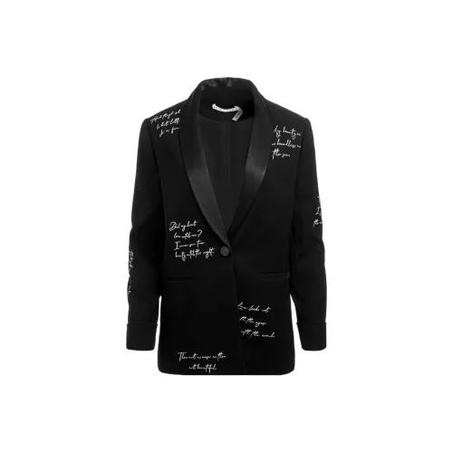 ALICE+OLIVIA Ivan Вышитый Блейзер Бизнес Костюм Женские