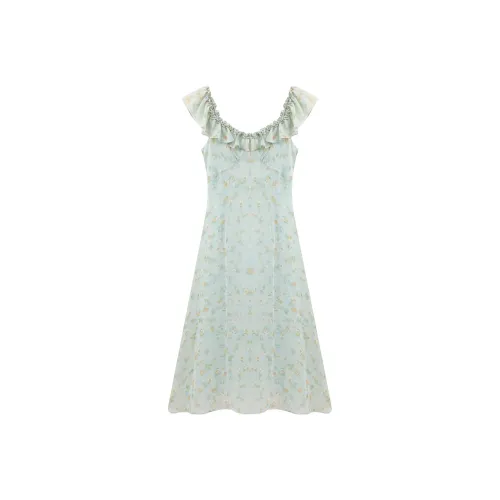 Another Alley Короткий рукав Платье Женское