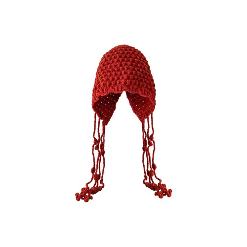 MUYKUY Вязаная модель Пряжа Шапки-бини Женские