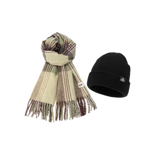 PEAK Полиэстер Трикотаж Шарфы Унисекс Зеленый