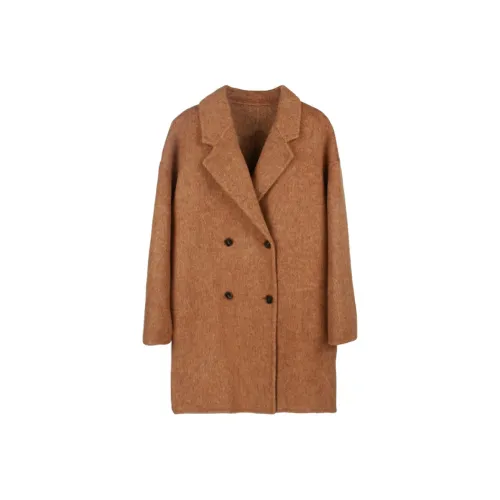 Lan Miao Sunset Orange Женское пальто