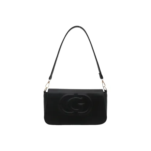 Meter Легкий с высокой текстурой студенческая сумка через плечо обычный черный