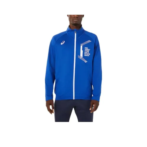 Asics Куртки и Пальто Мужской Синий