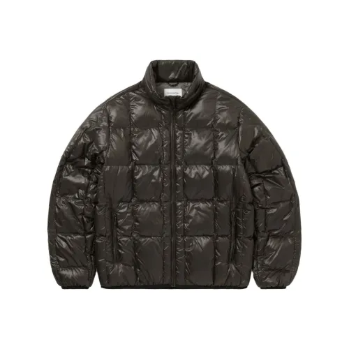 Thisisneverthat FW25 PERTEX® Светлый Пуховик Коричневый Черный Пуховик Унисекс