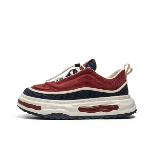 MIIOW Low Топ Толстая подошва Кроссовки Мужские