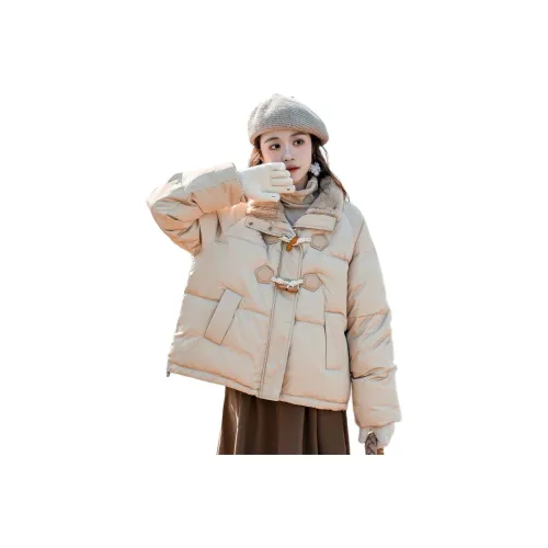 AHRTB Хаки Женские пуховики