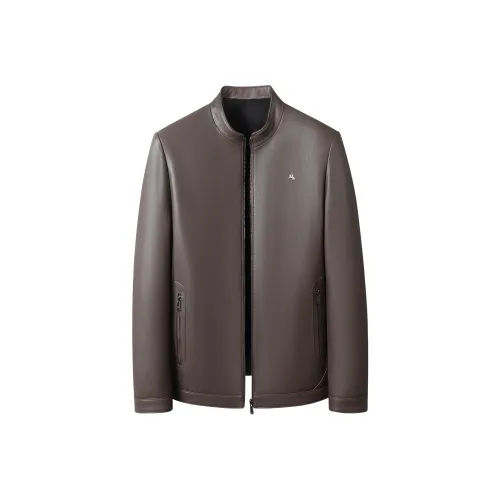 POLOMEISDO Кожа Куртка Мужская