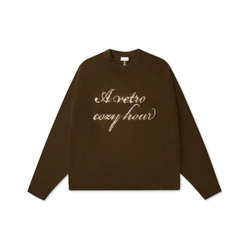 ROARINGWILD Коричневый Унисекс Свитера