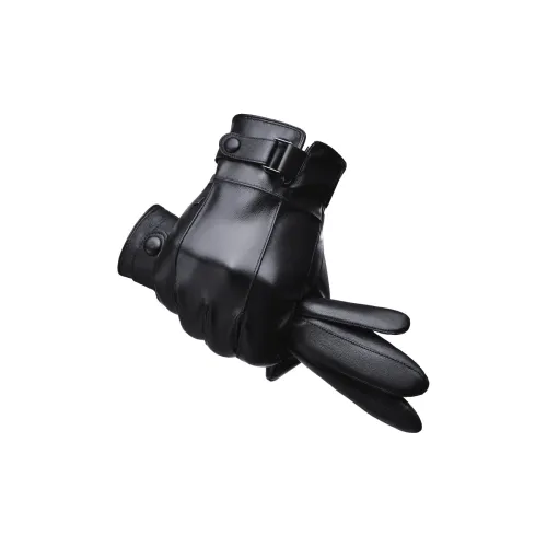 HLA Полиуретановые кожаные перчатки для мужчин