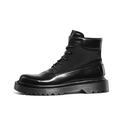 Kami Anger Оригинальный дизайн Высокий топ Мартин Ботинок Унисекс