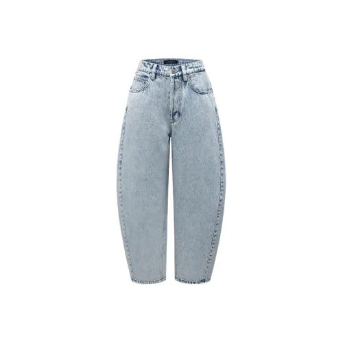 Showroom Plus Snowflake Blue Women's Jeans Шоурум Плюс Снежинка Синий Женские Джинсы