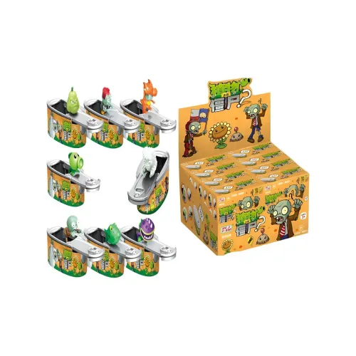 SHI JI YI GAO Растение VS. Surprise Zombie Консервированные продукты Canned Food Слепые коробки 4 Слепые коробки Целая коробка 16 шт