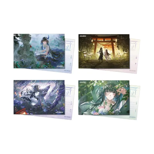 KURO GAMES Punishing Серый Вороний Selena Пряжа Тематика Вязанья Молитвы Открытки аниме-тематики