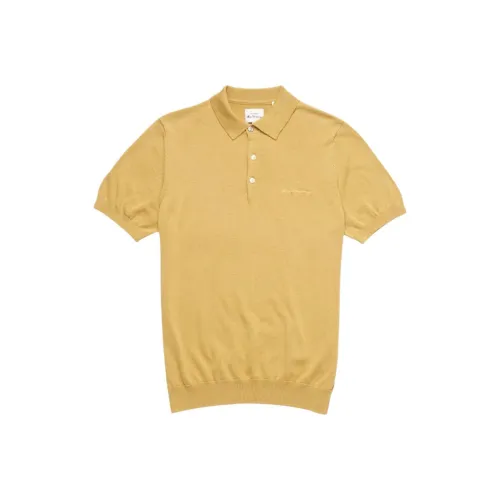 BEN SHERMAN Мужская поло с лимонным цветом