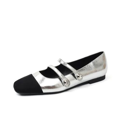 WESTLINK Туфли Mary Jane с плоской подошвой 1,5 см женские