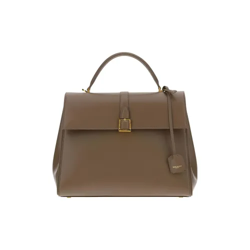 SAINT LAURENT Сумка через плечо из телячьей кожи сумка для женщин цвет тауповый