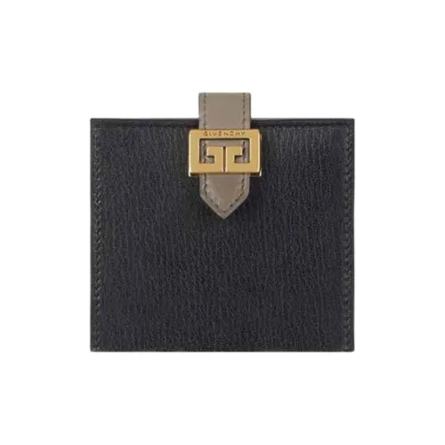 GIVENCHY Sheepskin Кошелек для карт женский черный