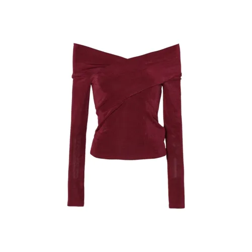 DPLAY Винтажная красная женская футболка