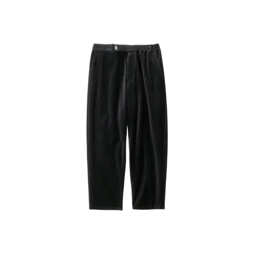 Graphpaper FW25 Soft Knit Вельвет Широкий Tapered Chef Брюки Повседневные брюки Унисекс