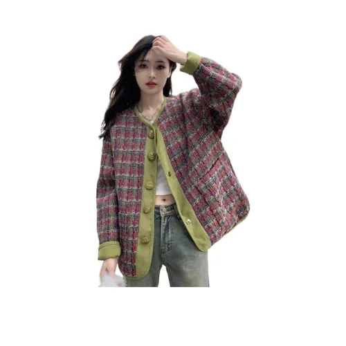 AHRTB Red Women's Short Coat AHRTB Красный Женское Короткое Пальто