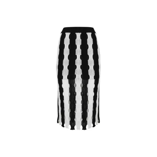 PINKO Повседневный Длинный Юбка Женские Многоцветный