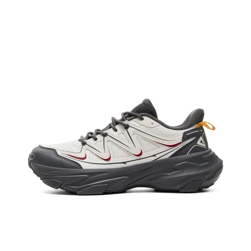 PEAK Повседневная обувь Низкий топ Светло-серый Магнитно-серый Мужской