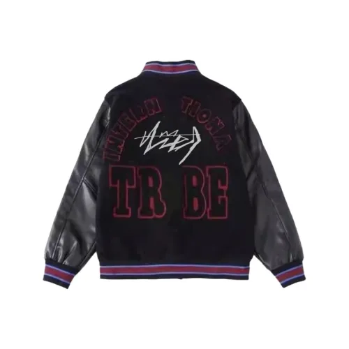 BABUGGE Черный Унисекс Бейсбольные Джерси