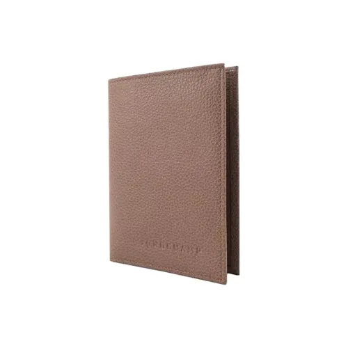 LONGCHAMP Le Foulonné Коровья кожа Держатель для паспорта Унисекс Цвет печенья