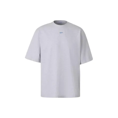 Off Белый Серый Мужская T-Рубашка