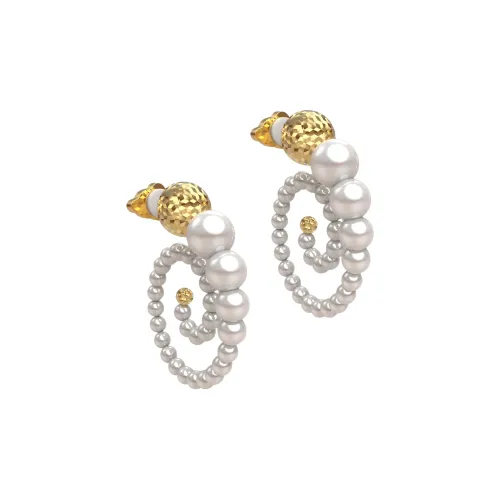 PINKDRIZZLE Серьги с медной платиной женские