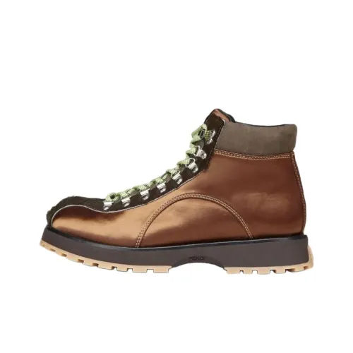 FENDI Модные ботильоны мужские коричневые