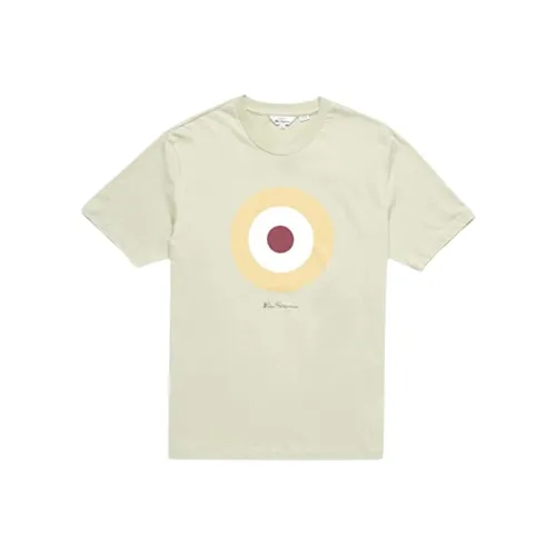 BEN SHERMAN Фисташковый Мужской T-Рубашки