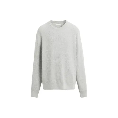 ZARA Серые Мужские Свитера