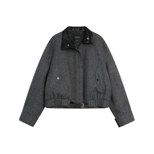 ELLE Средне-серый Женские Куртки