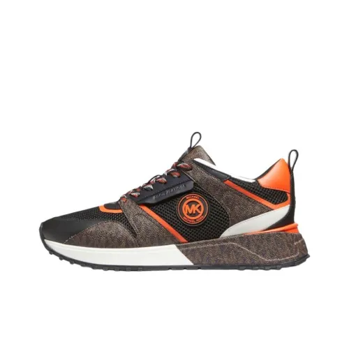 MICHAEL KORS Theo Low Топ Повседневная обувь Мужская Черный Коричневый Оранжевый