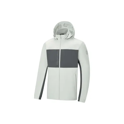 XTEP Variety Тренировки Коллекция Тренчкот Мужской Свет Лесной мшистый Серый Ironware Серый