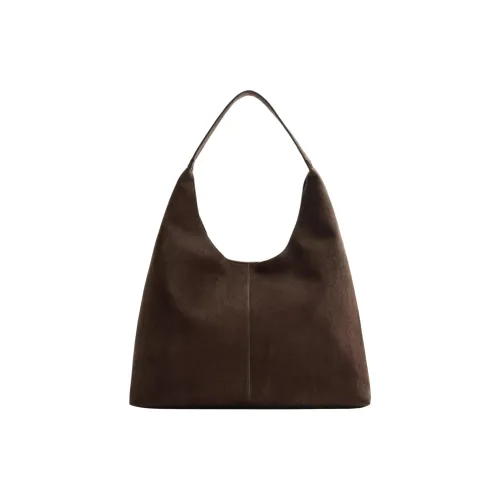 ZARA Полиэстер Плечо Сумка Мужская Коричневая